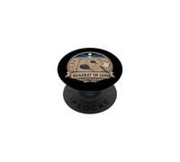 QUADRAT ON SAND Horseshoe Crab Beach Survey PopSockets Adhesive PopGrip