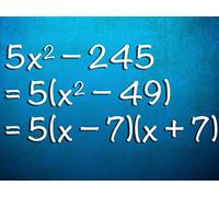 Quadratic Equations - Factoring