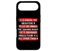 Quadratic formula X is Equal - Math Teacher Mathematics Math Case for iPhone Air