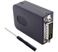 Quadrios DVI Connector Plug 26 Pins Straight Black 1 Pc