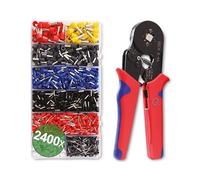 Quadrios 22T007 22T007 Crimping Pliers Set Wire End Ferrules 0.25 to 10 mm² Includes Ferrules Assortment