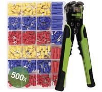 Quadrios 22T011 Cable Stripper Set 0.25-6 mm² Crimp Cutter 500 Par...