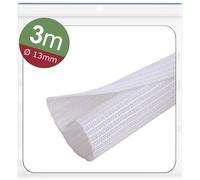Quadrios 24CA471 Braided hose White Polyester 13-14mm 3m