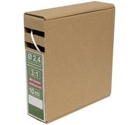 Quadrios 25CA485 Heatshrink adhesive White Shrinkage 3:1 Length 10 m