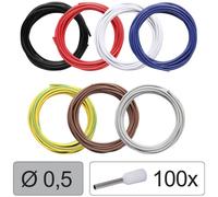 Quadrios 25CW113 Wire LiFY Black Red White Blue Yellow-green Brown...