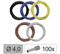 Quadrios 25CW120 Wire LiFY 4.0 mm² Black Blue Yellow-green Brown G...