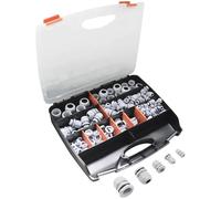 Quadrios Cable Gland Set PA66 RAL7035 Compact Kit For Maintenance