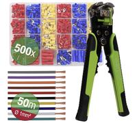 Quadrios Cable Stripper Set Multi-Function Crimping Tool Kit