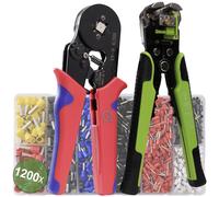 Quadrios Ferrule Set Partially Insulated 1200 Pieces Multi-Colour