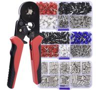 Quadrios Ferrule Set Partially Insulated Ergonomic With Pliers