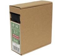 Quadrios Heatshrink 3:1 Adhesive Black 30mm 5m Waterproof PE