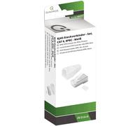 Quadrios RJ-45 Plug Set CAT 6 8P8C White 25 pcs