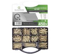 Quadrios 2109SA045 Screw Set 450 pcs Ideal for Hobbyists and Craftsmen