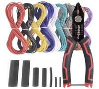 Quadrios Stranded Wire Assorted 10m Multicolour Set with Pliers