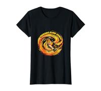 Quadro Flow Spiral Motion Energy Design T-Shirt