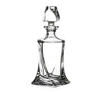 Quadro Whisky Spirit or Brandy Decanter Made from Premium Lead Free Crystal 500ml