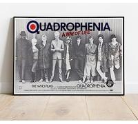 Quadrophenia The Who Promo Film Movie Poster : 36"x24" (Slightly Larger Than A1) : Vintage Retro Repro