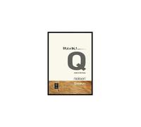 Quadrum A1 Wooden Picture Frame With Protective Glass Front Nielsen Black One Size