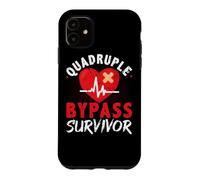 Quadruple Bypass Survivor Open Heart Surgery Coronary Artery Case for iPhone 11