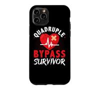 Quadruple Bypass Survivor Open Heart Surgery Coronary Artery Case for iPhone 11 Pro