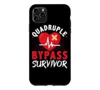 Quadruple Bypass Survivor Open Heart Surgery Coronary Artery Case for iPhone 11 Pro Max