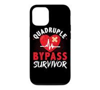 Quadruple Bypass Survivor Open Heart Surgery Coronary Artery Case for iPhone 12/12 Pro