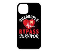 Quadruple Bypass Survivor Open Heart Surgery Coronary Artery Case for iPhone 13