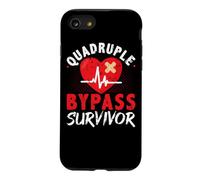 Quadruple Bypass Survivor Open Heart Surgery Coronary Artery Case for iPhone SE (2020) / 7/8