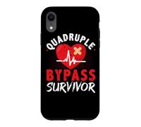 Quadruple Bypass Survivor Open Heart Surgery Coronary Artery Case for iPhone XR