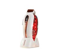 Quadrupole EMS Microcurrent V-Face Massager 4.0, 5-Color LED Light Therapy Face Lifting Device with Hot Compress, Vibration Massage & 9-Level Intensity,Trainer for Skin Tightening & Anti-Aging