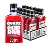 Quadz Cherry Daq | Rum Cocktail | 18.8% ABV | 12x200ml Bottles