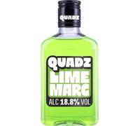 Quadz Lime Marg Vodka Cocktail | 18.8% ABV | 200ml Ready to Drink Pre Mixed Cocktail | Made with Spirit & Lime Flavour | Resealable Bottle | Vegan & Gluten Free | Ideal for Parties & Pre Drinks