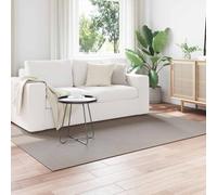 QUAHEAS Area Rugs Lugo Cream and Taupe 200 x 140 cm Polyester Rectangular Living Room Rug Washable Carpet for Bedroom Durable Non-Slip Indoor Use