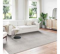 QUAHEAS Area Rugs Rectangular Lugo Cream and Grey Soft Polyester Carpet 280 x 200 cm Washable Rug for Living Room Bedroom Durable Non-Slip Area Rugs Indoor Use