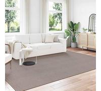 QUAHEAS Area Rugs Rectangular Lugo Taupe Polyester Non-Slip Washable Rug 280 x 200 cm Living Room and Bedroom Carpet for Indoor Use