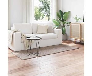 QUAHEAS Area Rugs Rectangular SIROLO Sand 150 x 80 cm Polyester Soft Durable Washing Rug for Living Room Bedroom Indoor Use with Non-Slip Backing Sound Absorbing Carpet