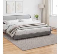 QUAHEAS Area Rugs Square SIROLO Sand 240 x 240 cm Polyester Soft Durable Carpet with Non-Slip Backing Machine Washable Rug for Living Room Bedroom Indoor Use