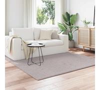 QUAHEAS Area Rugs Square Sirolo Sand Polyester Soft Durable Non-Slip Backing 200 x 200 cm Machine Washable Rug for Living Room Bedroom Indoor Use