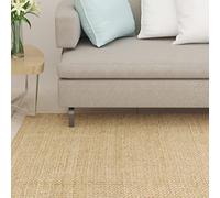 QUAHEAS Sisal Rug for Scratching Post 66 x 250 cm 100% Sisal with Non-Slip Latex Backing Durable for Cat Furniture Accessories Scratching Post Scratching Board Ideal for Scratching, Playing and