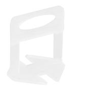 QUAHEAS Tile Levelling Clips 1000 Pieces 1 mm Thickness Transparent Polypropylene Spacers for Floor and Wall Tiles Laying Levelling Systems Porcelain Ceramic Marble Natural Stone