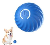 QuaHom Interactive Dog Ball Toys, USB Smart Self Moving Dog Ball with 2 Modes, Durable and Wear-Resistant Rolling Ball for Pets Chasing and Training, Ball Dog Toy for Puppy/Small/Medium Dogs (Blue)