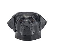 Quail Ceramics Black Labrador Face Egg Cup