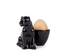 Quail Ceramics - Panther with Egg Cup