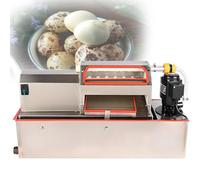 Quail Egg Peeling Machine, 35 Kg/H Capacity, Low Breakage Rate, Stainless Steel Construction for Commercial Use, Ideal for Restaurants and Food Factories