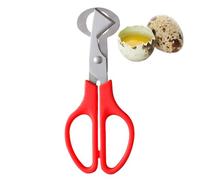 Quail Egg Scissors, Egg Shell Shears - Stainless Steel Egg Cutter Tool Quail Egg Cracker with Comfortable Handle for Home and