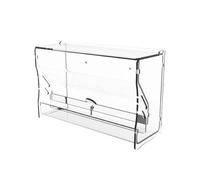 Quail Feeder - 2 Sizes Portable Parakeet Feeding Box, Automatic Water Feeder Feeding Cup, Pet Cage Food Container, Birds Feeders Dispenser For Quails Budgerigar Peony
