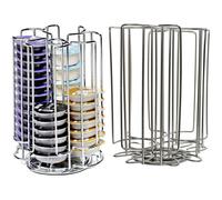 Quailitas Coffee Capsule Holder - 25.6 x 16.21 x 15.6 cm, 52 Capsules Tassimo Pod Holder, T-Disc, Plastic w/ Premium Finish | Coffee Machine