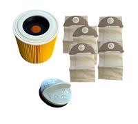 Quailitas Filter Bags and Cartridge Set - Vacuum Cleaner Accessories with Paper Filter Bags, Durable Craftsmanship, Convenient Usage | Vacuum Accessories