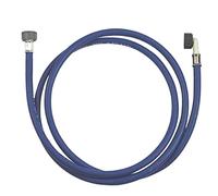 QUAILITAS Pipe Hose Replacement [Blue] - Extra Long Universal Hose Inlet Fill Hose with Hooked Ends for Washing Machine, Dishwasher - Parts and Accessories (2.5 Meter)