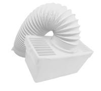QUAILITAS Tumble Dryer Condenser Kit [4 Pieces] - Universal Tumble Dryer Internal Condenser Kit with 1M Vent Hose Box, Accessories - Washing Machine Accessories